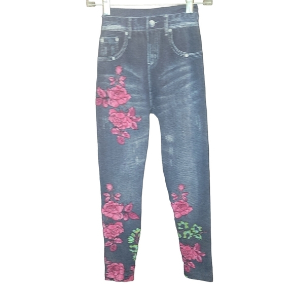 None Pants - Leggings S Blue
